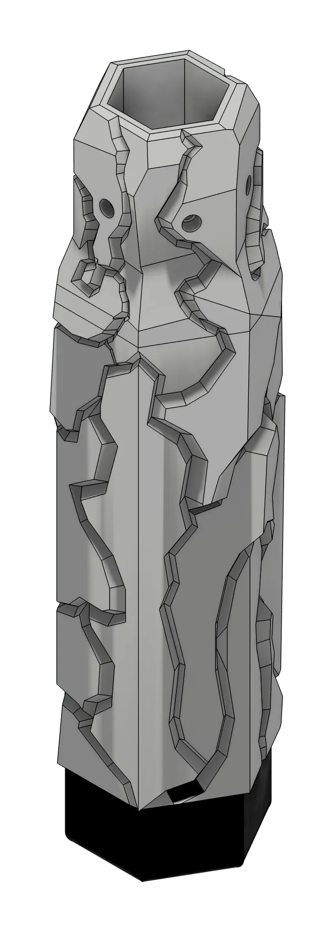 Render of the craggy Ice/Rock foot