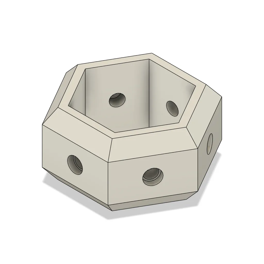 Render of the six-sided Angular ring