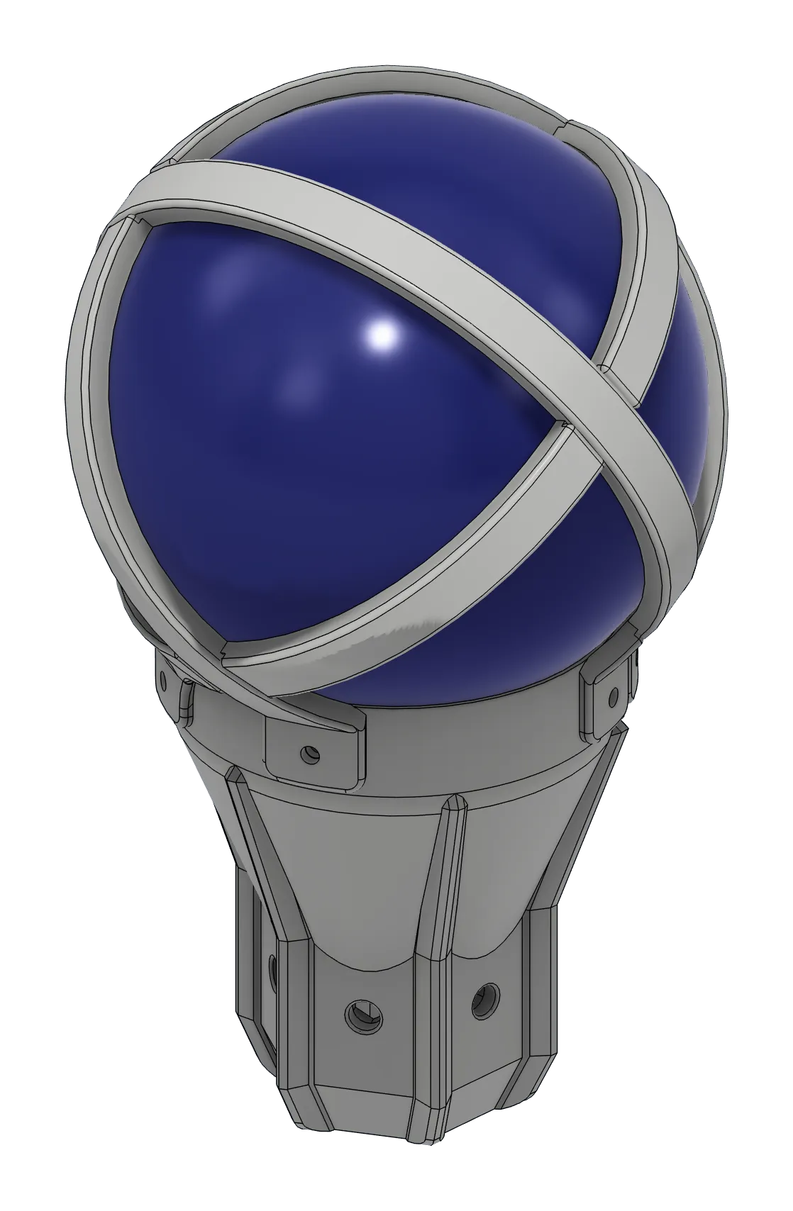 The Planetarium topper from another side, where the bands cross differently