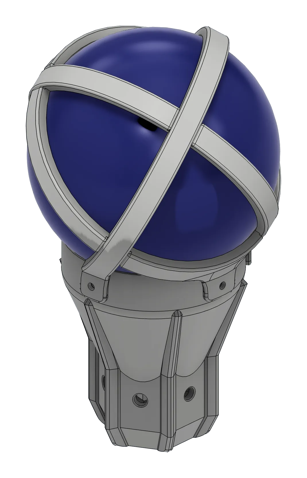 The Planetarium topper from a third side