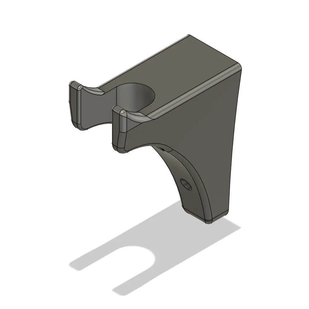 Render of a single staff holder